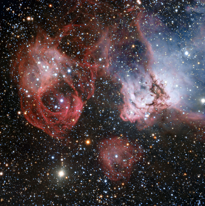 Illustration for article titled The birth and death of stars in one spectacular photo